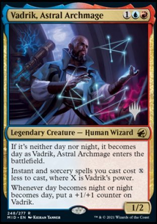 Vadrik, Astral Archmage (Promo Pack) [Innistrad: Midnight Hunt Promos] | Exor Games Truro