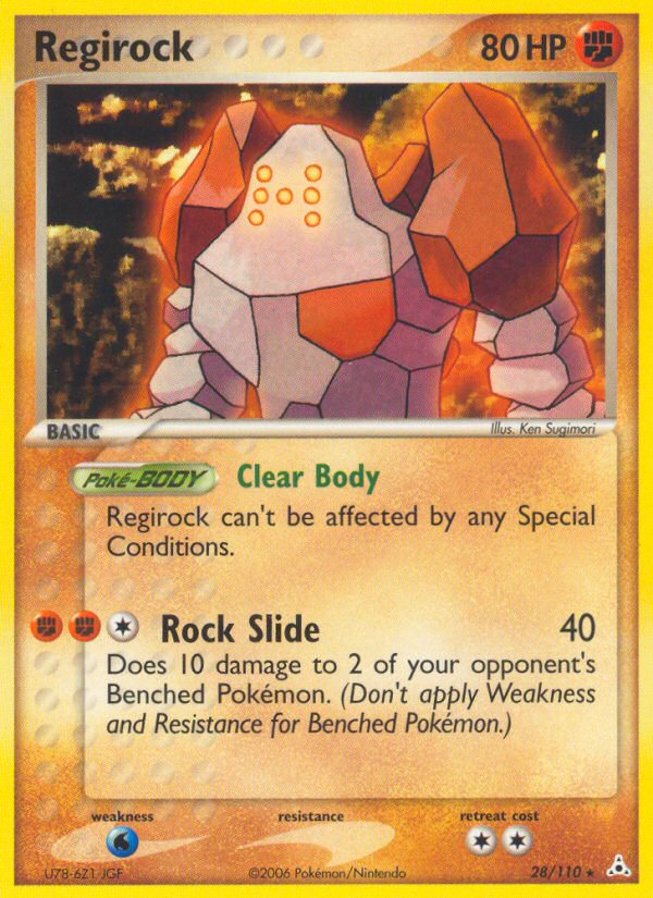 Regirock (28/110) [EX: Holon Phantoms] | Exor Games Truro