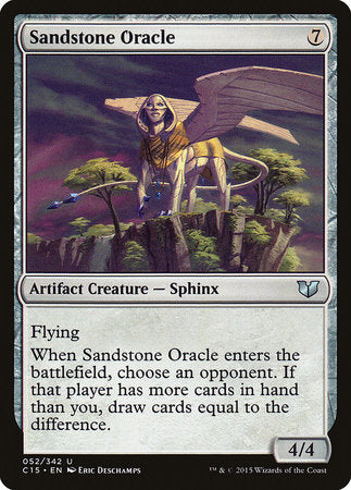 Sandstone Oracle [Commander 2015] | Exor Games Truro