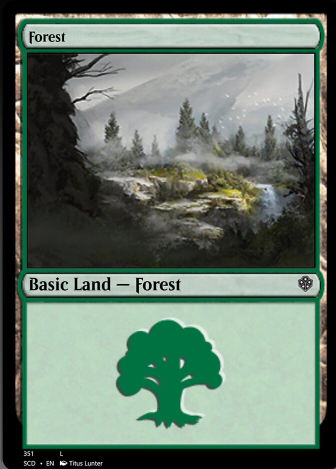 Forest (351) [Starter Commander Decks] | Exor Games Truro