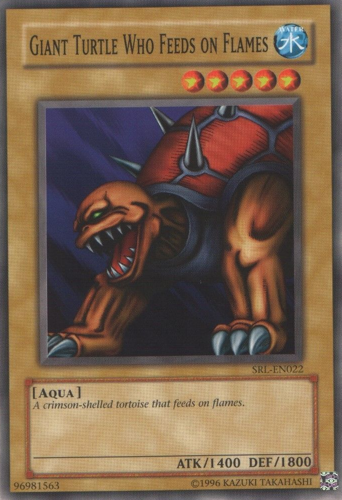 Giant Turtle Who Feeds on Flames [SRL-022] Common | Exor Games Truro