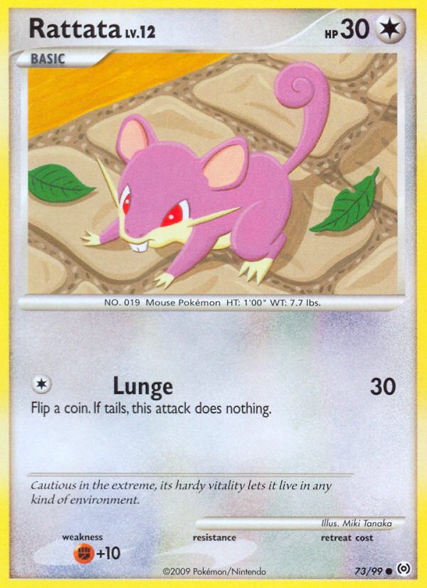 Rattata (73/99) [Platinum: Arceus] | Exor Games Truro