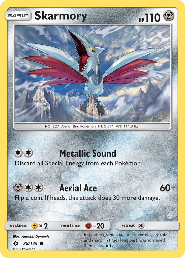 Skarmory (88/149) [Sun & Moon: Base Set] | Exor Games Truro