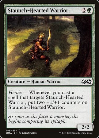 Staunch-Hearted Warrior [Ultimate Masters] | Exor Games Truro