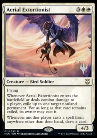 Aerial Extortionist (Promo Pack) [Streets of New Capenna Commander Promos] | Exor Games Truro