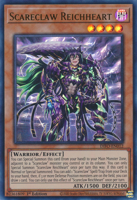 Scareclaw Reichheart [DIFO-EN012] Ultra Rare | Exor Games Truro