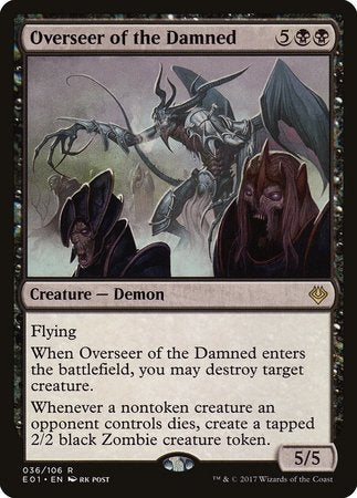 Overseer of the Damned [Archenemy: Nicol Bolas] | Exor Games Truro