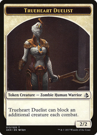 Trueheart Duelist Token [Amonkhet Tokens] | Exor Games Truro