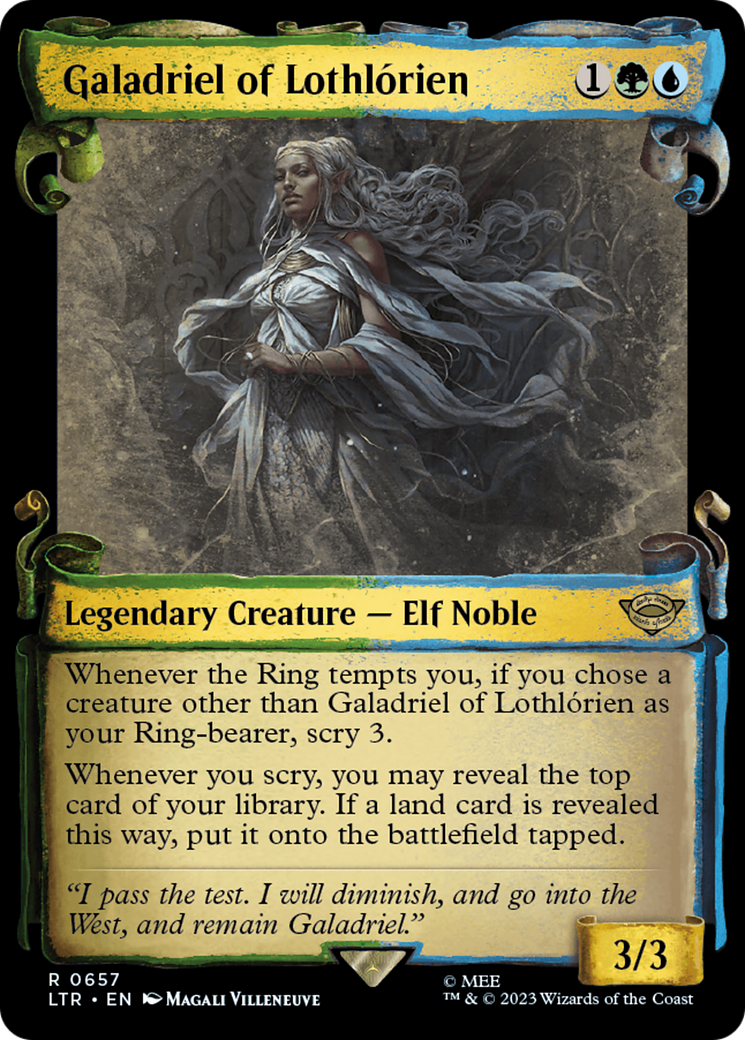 Galadriel of Lothlorien [The Lord of the Rings: Tales of Middle-Earth Showcase Scrolls] | Exor Games Truro