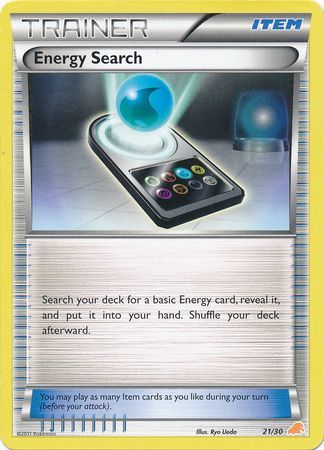 Energy Search (21/30) [Black & White: Trainer Kit - Excadrill] | Exor Games Truro
