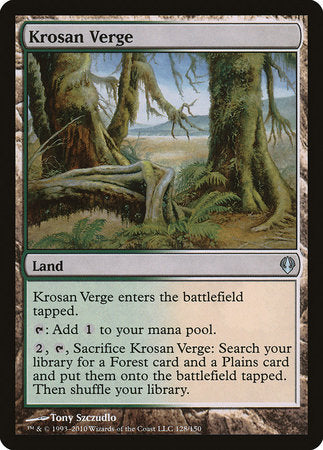 Krosan Verge [Archenemy] | Exor Games Truro