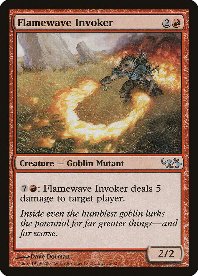 Flamewave Invoker [Duel Decks: Elves vs. Goblins] | Exor Games Truro