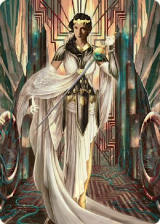 Elspeth Resplendent 2 Art Card [Streets of New Capenna Art Series] | Exor Games Truro