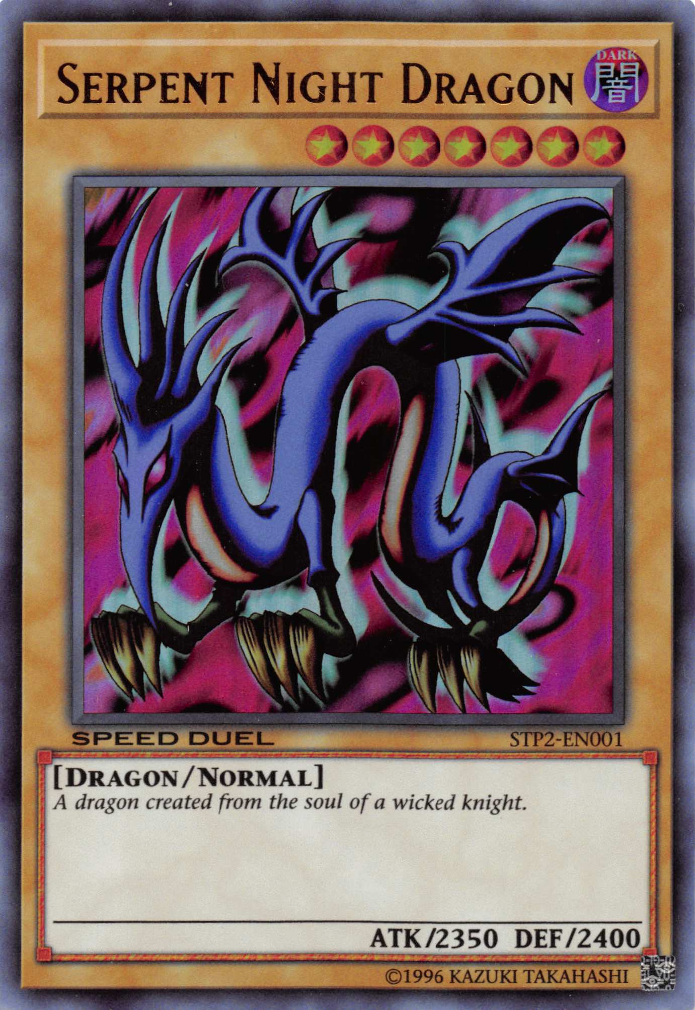 Serpent Night Dragon [STP2-EN001] Ultra Rare | Exor Games Truro