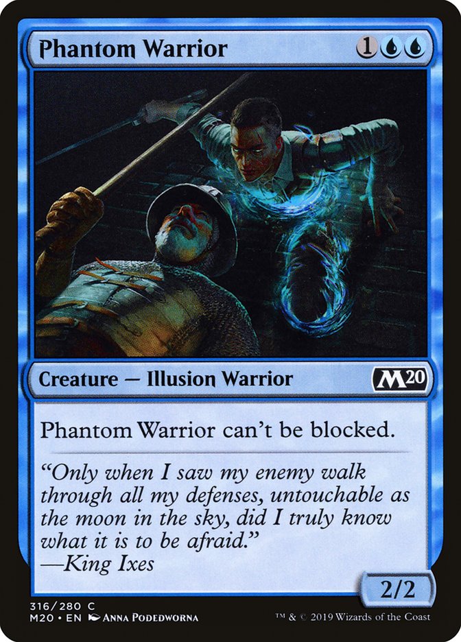 Phantom Warrior [Core Set 2020] | Exor Games Truro