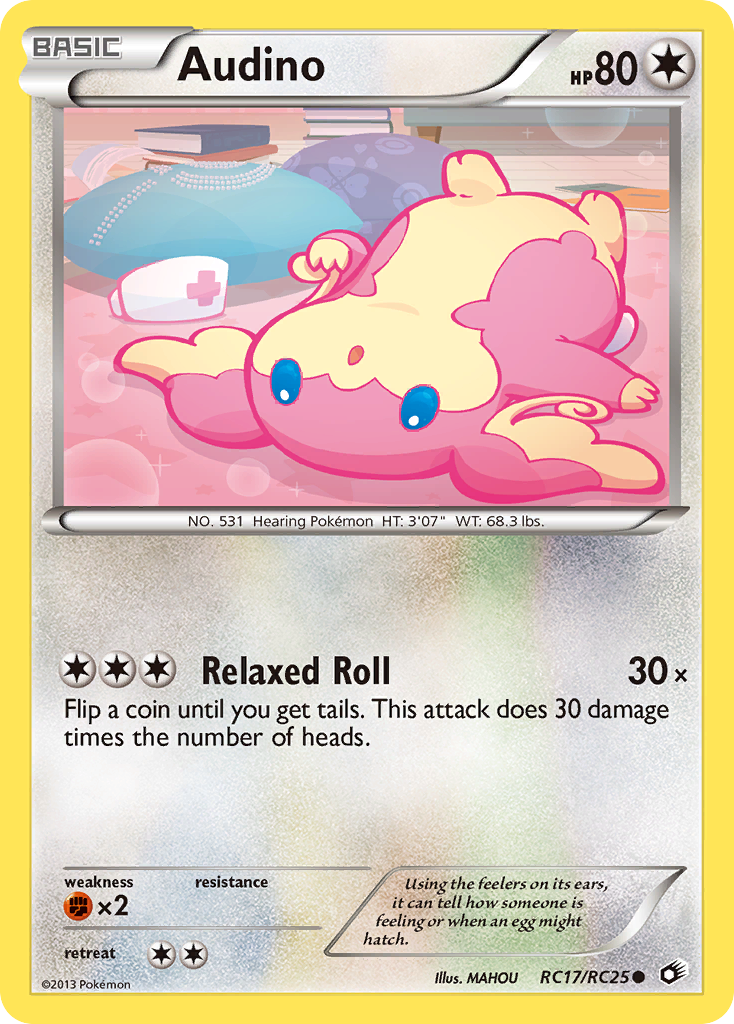 Audino (RC17/RC25) [Black & White: Legendary Treasures] | Exor Games Truro