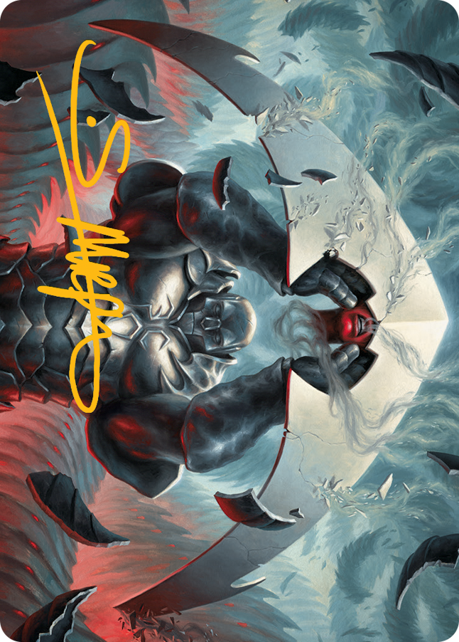 Mirrodin Avenged Art Card (Gold-Stamped Signature) [March of the Machine Art Series] | Exor Games Truro