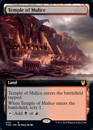 Temple of Malice (Extended Art) [Theros Beyond Death] | Exor Games Truro