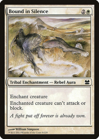 Bound in Silence [Modern Masters] | Exor Games Truro