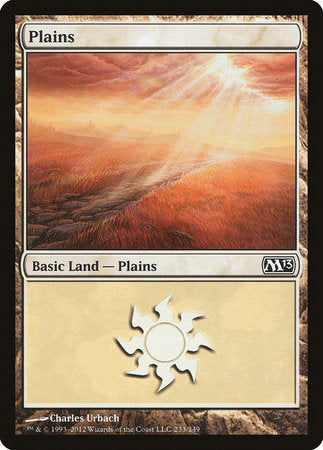 Plains (233) [Magic 2013] | Exor Games Truro