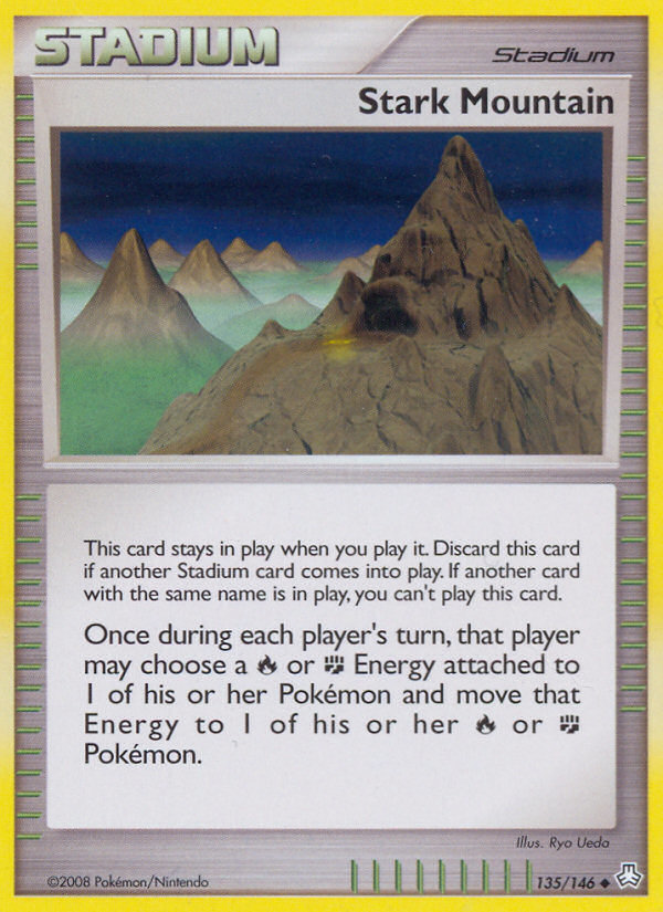 Stark Mountain (135/146) [Diamond & Pearl: Legends Awakened] | Exor Games Truro