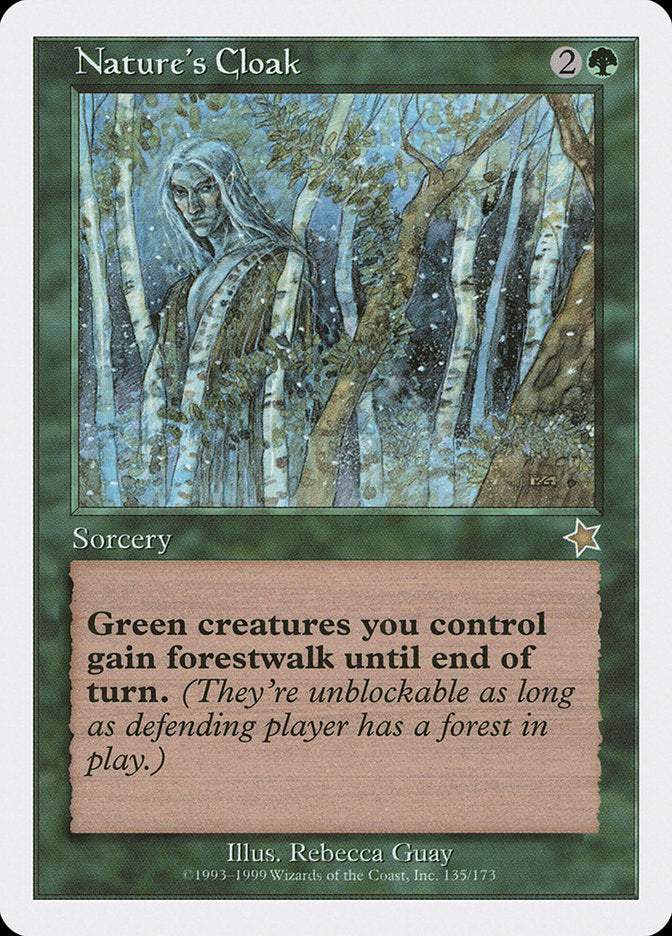 Nature's Cloak [Starter 1999] | Exor Games Truro