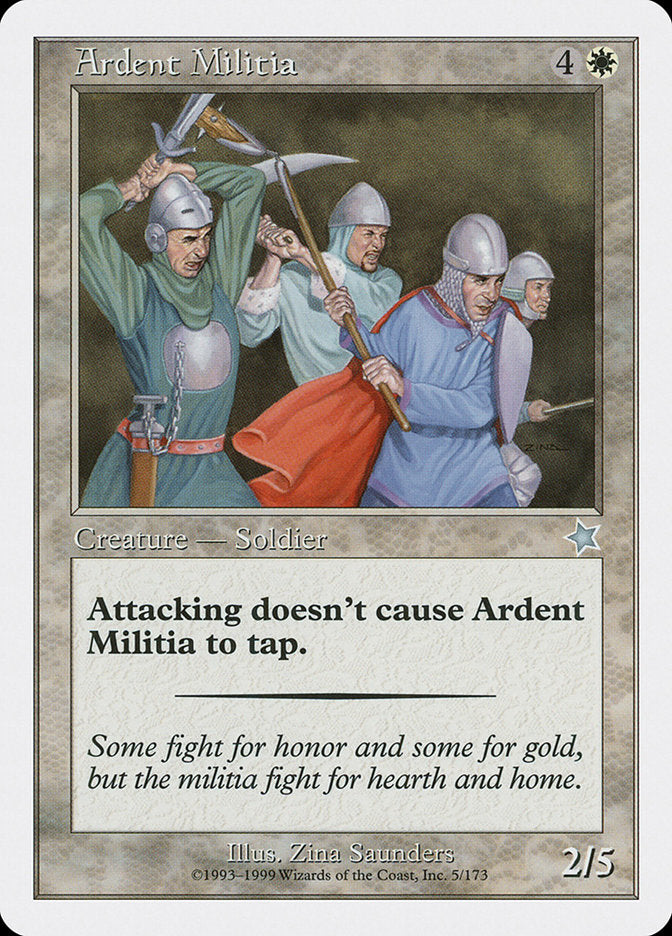 Ardent Militia [Starter 1999] | Exor Games Truro