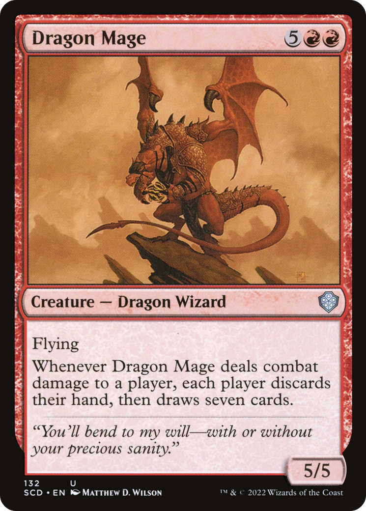 Dragon Mage [Starter Commander Decks] | Exor Games Truro