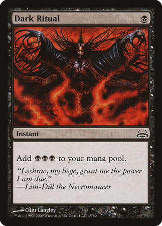 Dark Ritual [Duel Decks: Divine vs. Demonic] | Exor Games Truro