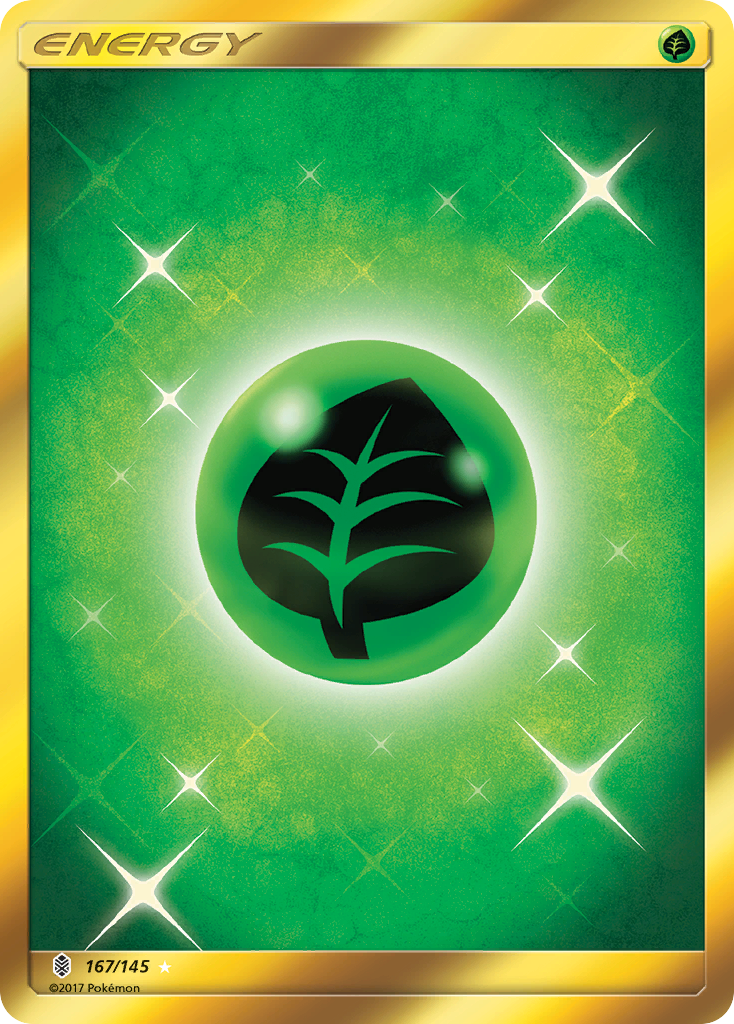 Grass Energy (167/145) [Sun & Moon: Guardians Rising] | Exor Games Truro