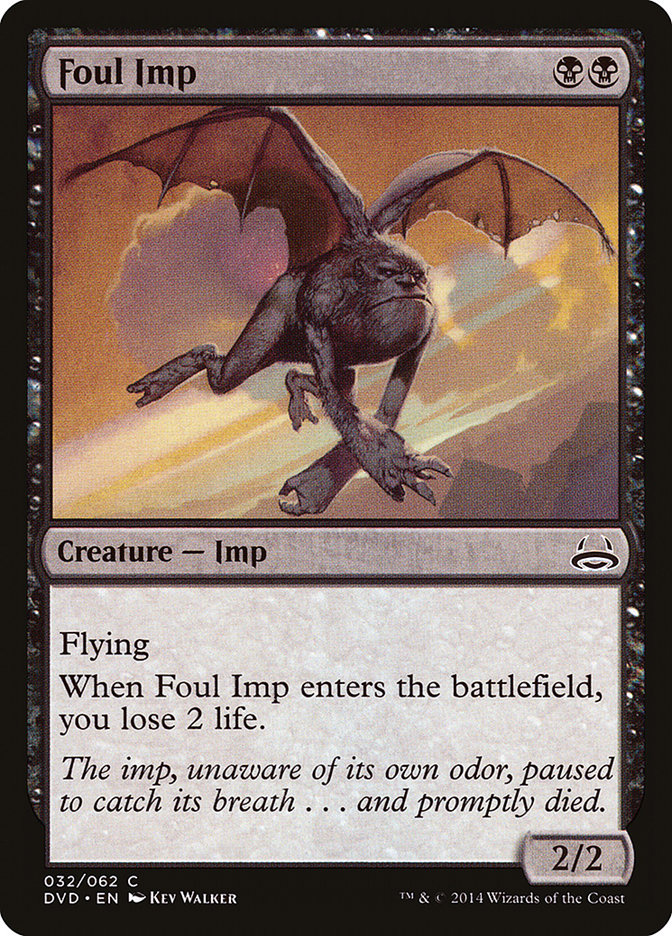 Foul Imp (Divine vs. Demonic) [Duel Decks Anthology] | Exor Games Truro