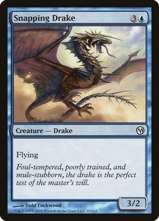 Snapping Drake [Duels of the Planeswalkers] | Exor Games Truro