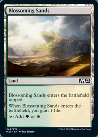 Blossoming Sands [Core Set 2021] | Exor Games Truro