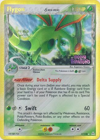 Flygon (7/110) (Delta Species) (Stamped) [EX: Holon Phantoms] | Exor Games Truro