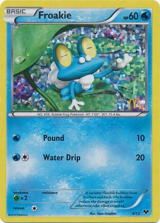 Froakie (4/12) [McDonald's Promos: 2014 Collection] | Exor Games Truro