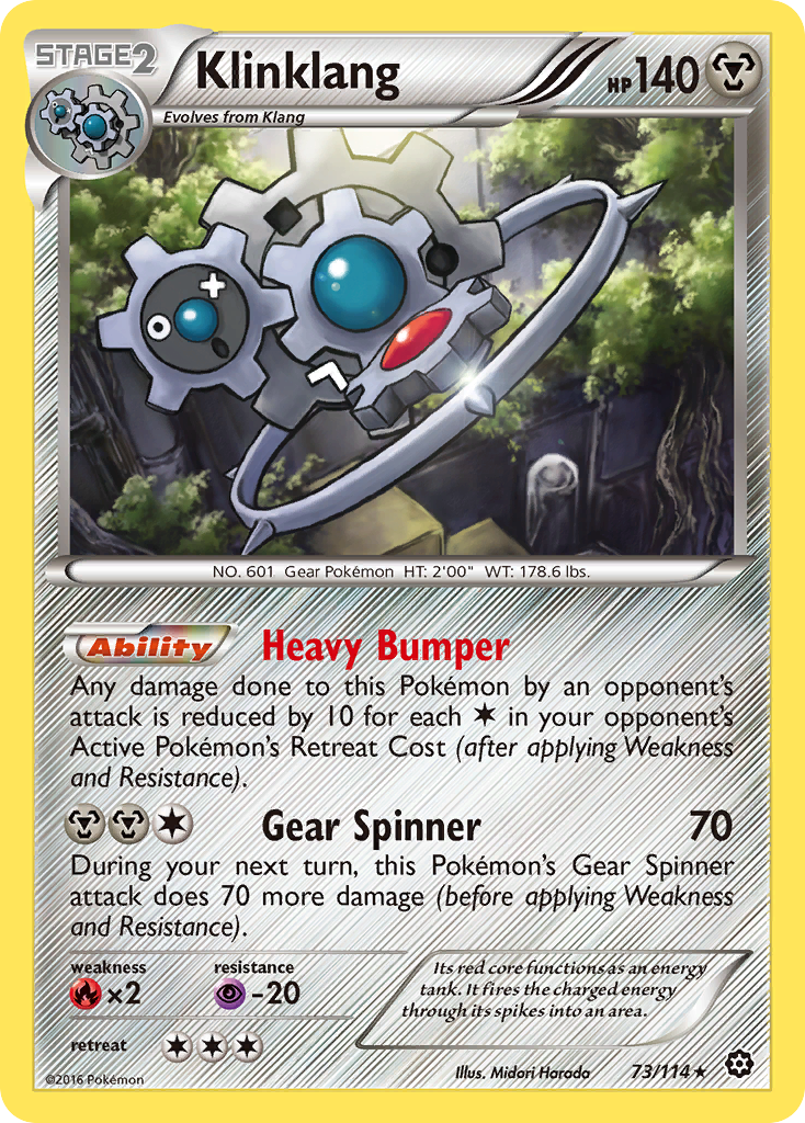 Klinklang (73/114) [XY: Steam Siege] | Exor Games Truro