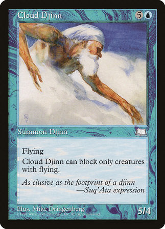 Cloud Djinn [Weatherlight] | Exor Games Truro