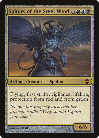 Sphinx of the Steel Wind [Alara Reborn] | Exor Games Truro