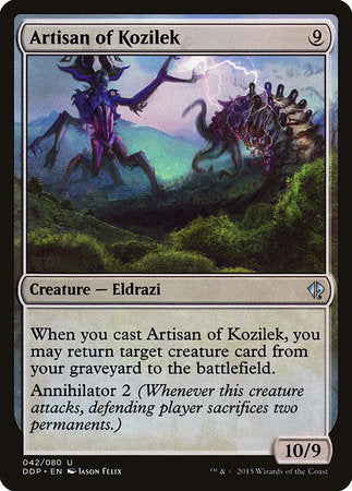 Artisan of Kozilek [Duel Decks: Zendikar vs. Eldrazi] | Exor Games Truro