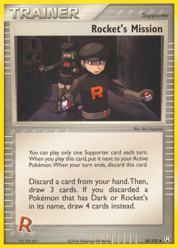 Rocket's Mission (88/109) [EX: Team Rocket Returns] | Exor Games Truro