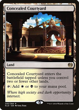 Concealed Courtyard [Kaladesh] | Exor Games Truro