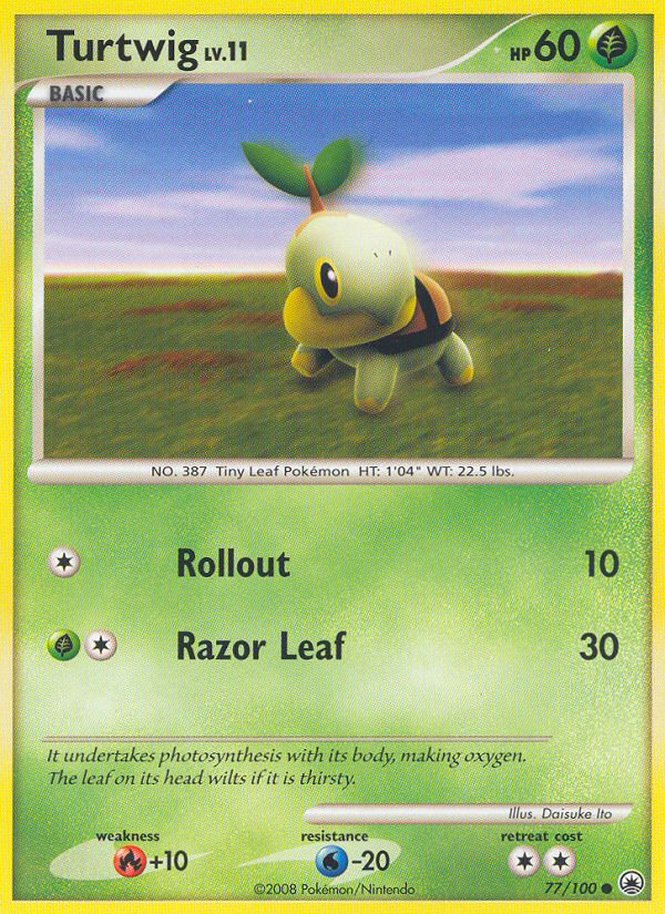 Turtwig (77/100) [Diamond & Pearl: Majestic Dawn] | Exor Games Truro