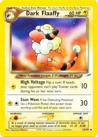 Dark Flaaffy (34/105) [Neo Destiny Unlimited] | Exor Games Truro