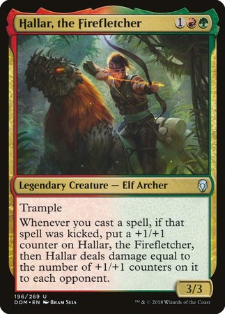 Hallar, the Firefletcher [Dominaria] | Exor Games Truro