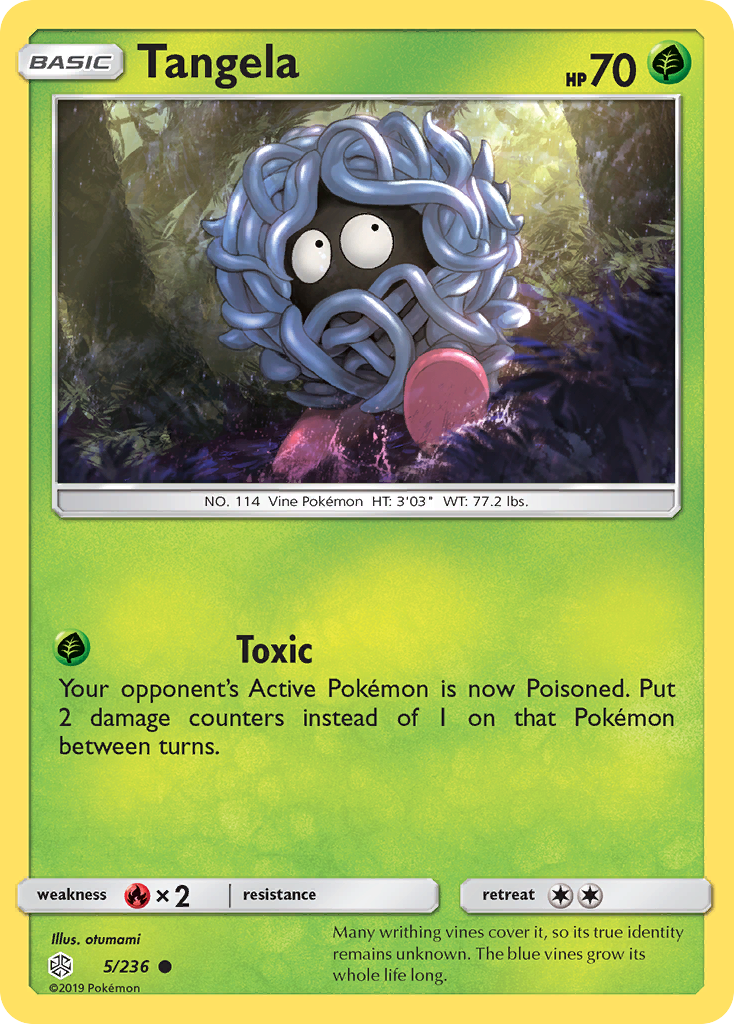 Tangela (5/236) [Sun & Moon: Cosmic Eclipse] | Exor Games Truro