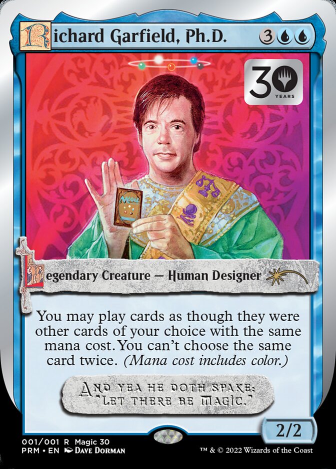 Richard Garfield, Ph.D. [30th Anniversary Promos] | Exor Games Truro