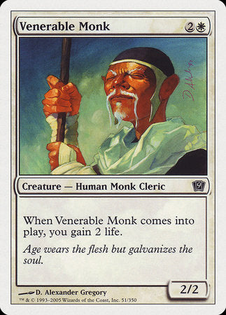 Venerable Monk [Ninth Edition] | Exor Games Truro