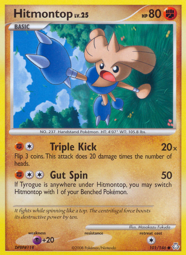 Hitmontop (101/146) [Diamond & Pearl: Legends Awakened] | Exor Games Truro