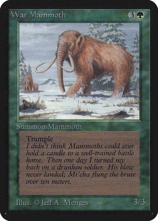 War Mammoth [Limited Edition Alpha] | Exor Games Truro