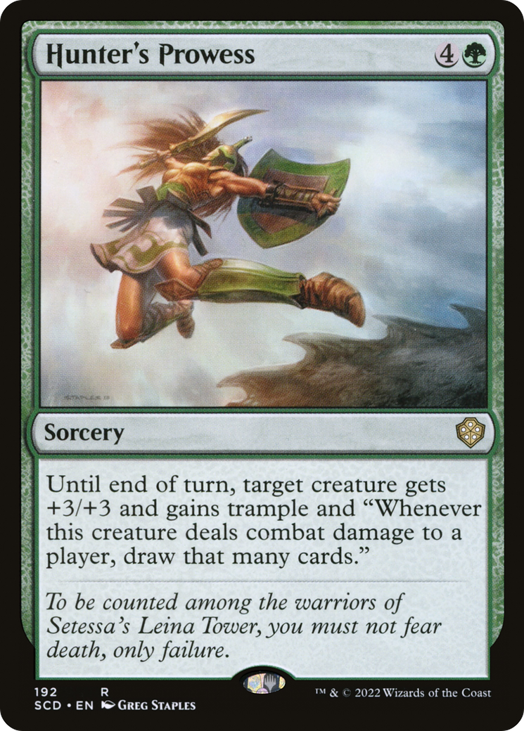 Hunter's Prowess [Starter Commander Decks] | Exor Games Truro